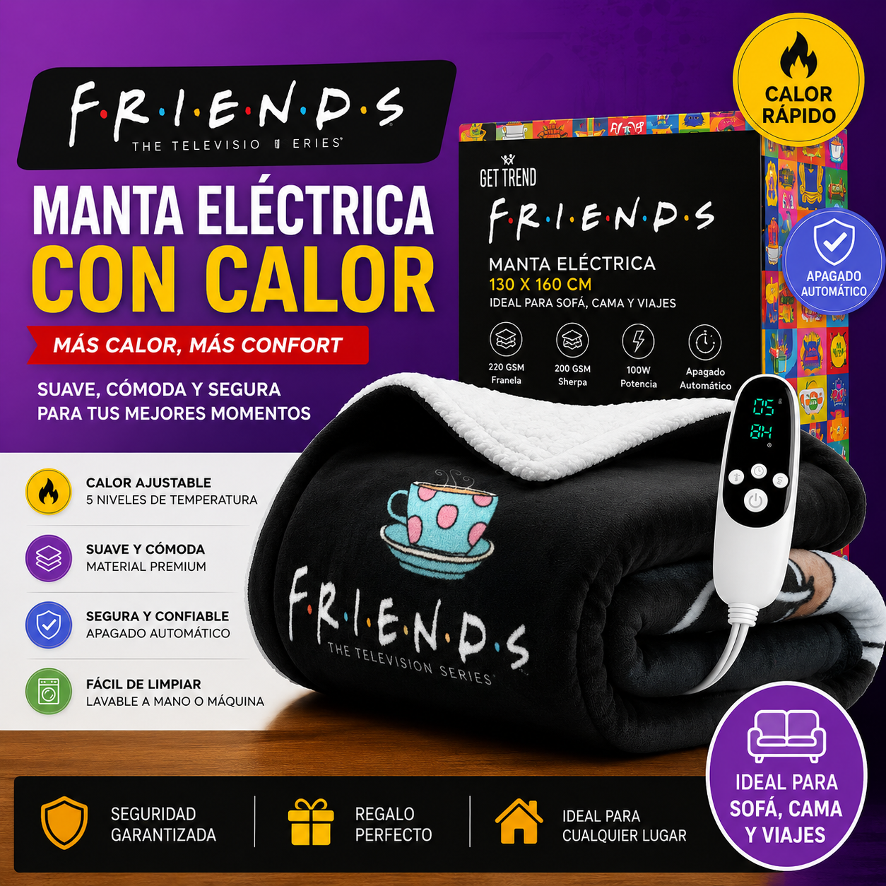 Manta Térmica Eléctrica