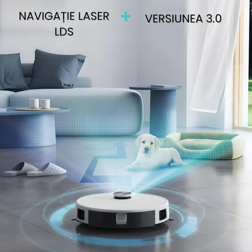 Aspiradora Robótica Inteligente 3 en 1 CleanPro™